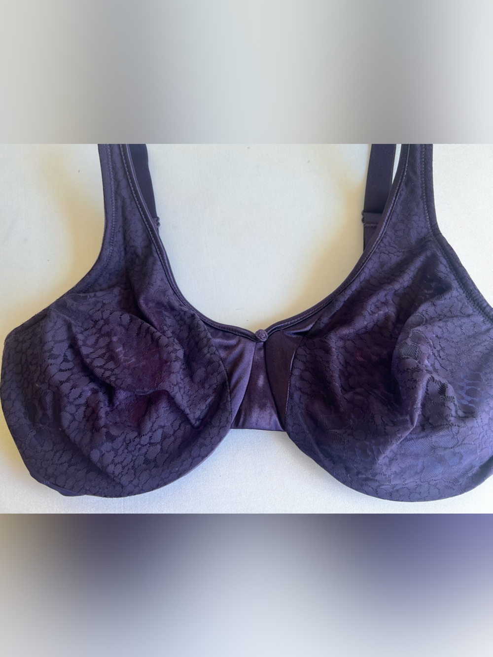 OKGS #35802 SIGNATURE SUPPORT LACE MINIMIZER BRA HAS UNDERWIRE UNPADDED 
36DDD - Picture 4 of 7